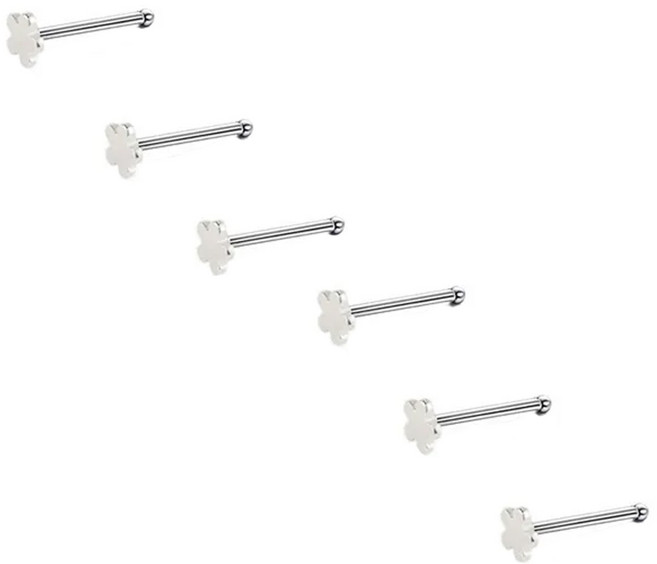 Brilliant Beauty 耀眼美人 養耳棒醫療鋼 鈦鋼耳環 Set 6個