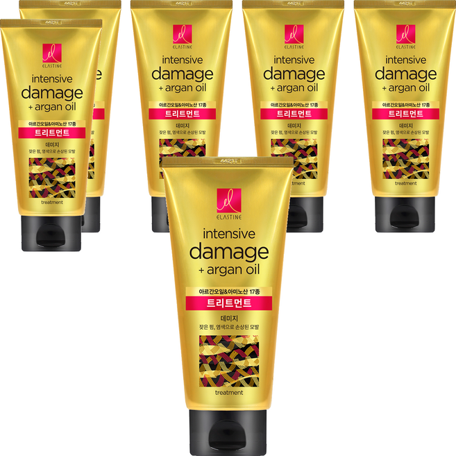 엘라스틴 아르간오일 데미지 트리트먼트, 300ml, 6개