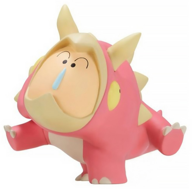 BANDAI BP 蠟筆小新我們的恐龍日記 公仔 VOL.3 B三角龍阿呆 12歲以上, 1盒