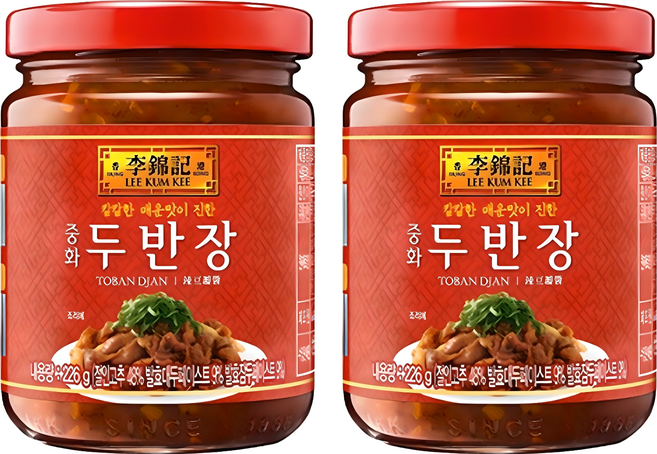 이금기 중화 두반장소스, 226g, 2개