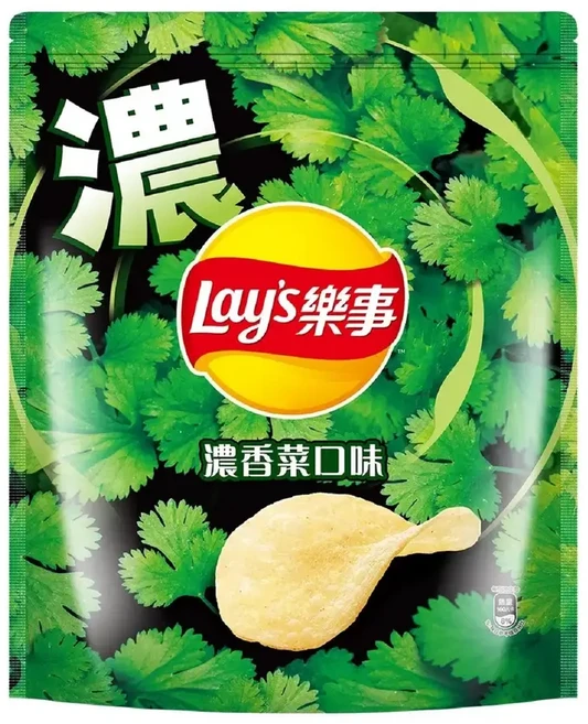 Lay's 樂事 濃香菜風味洋芋片, 1包, 580g