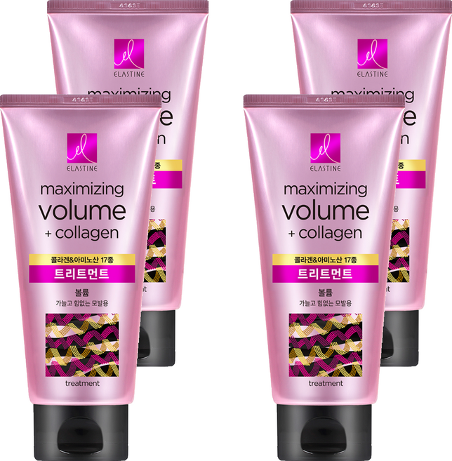 엘라스틴 콜라겐 볼륨 트리트먼트, 300ml, 4개