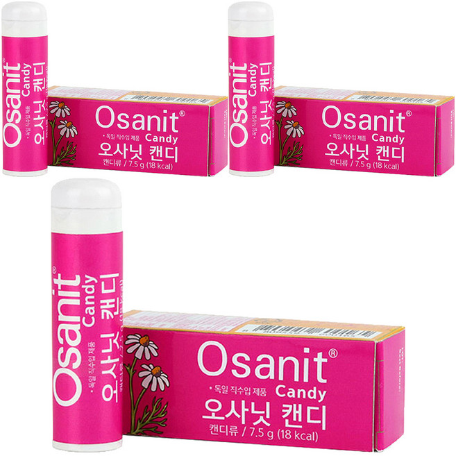 오사닛 캔디, 자일리톨, 3개, 7.5g
