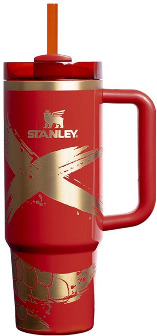 STANLEY Quencher H2.0 FlowState 隨行杯 蛇年版, 紅色, 1個, 887ml