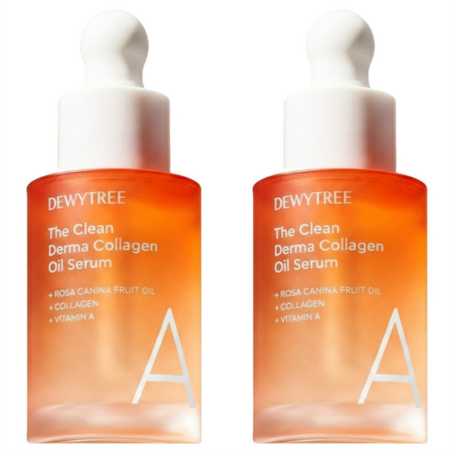 DEWYTREE The Clean Lab Derma 膠原蛋白維他命A油精萃 含玫瑰果油, 30ml, 2瓶