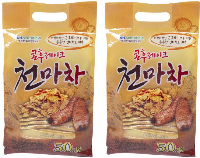 동일 콘후레이크 천마차, 20g, 50개입, 2개