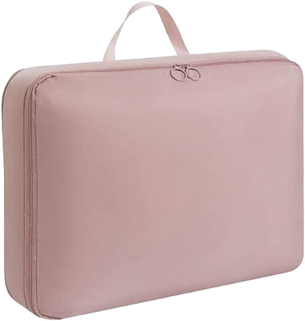 羽絨衣物壓縮收納包 粉色, 1個, 1個