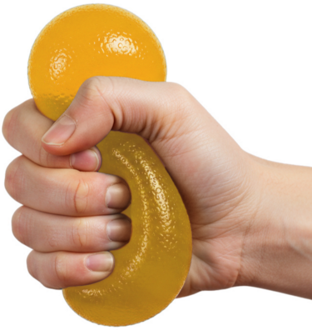 베키노우 쫀쫀 말랑 스트레스 볼, 오렌지, 263g, 1개