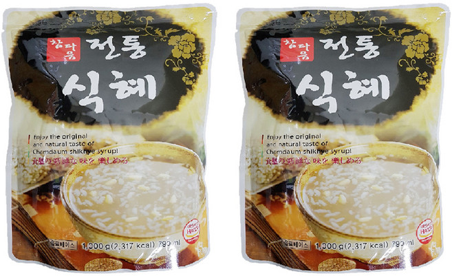 파낙스 참다음 전통식혜, 790ml, 2개