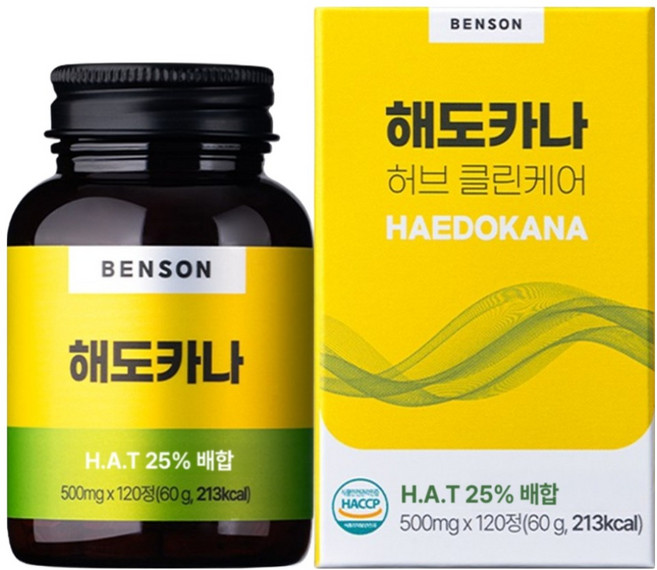 BENSON 벤슨 해도카나, 1개, 120정