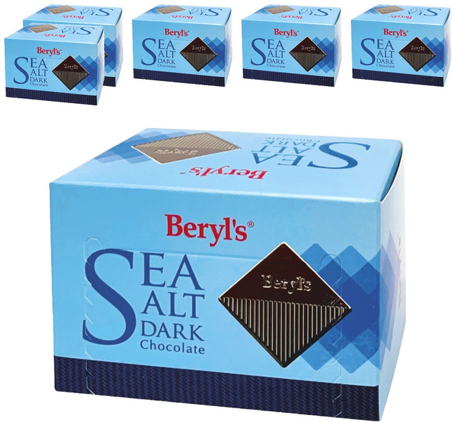 Beryl's 海鹽黑巧克力, 60g, 6盒