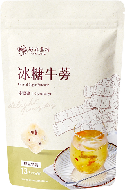 糖鼎 冰糖牛蒡, 1袋, 30g, 13顆