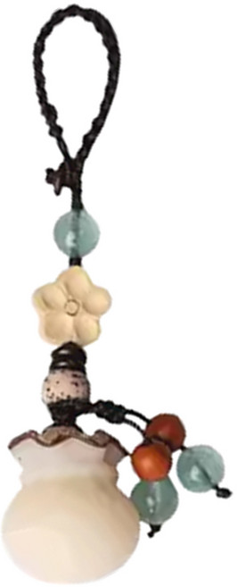 白玉菩提精工雕花 招財福袋, 1組