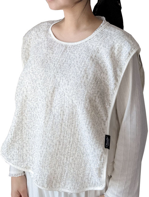 쉐리네뜨 엄마턱받이 수유 앞치마 트림패드, 하늘빛, 1개, 1개입