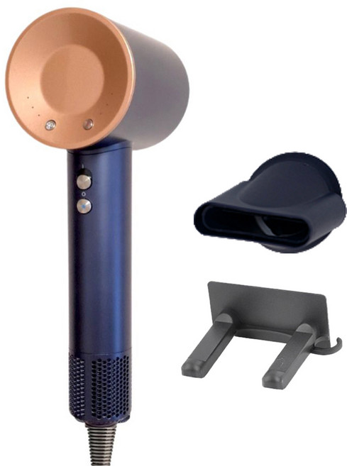 델루체 BLDC 미니 드라이어 1500W, 다크블루, DLHD-BLDC26DB