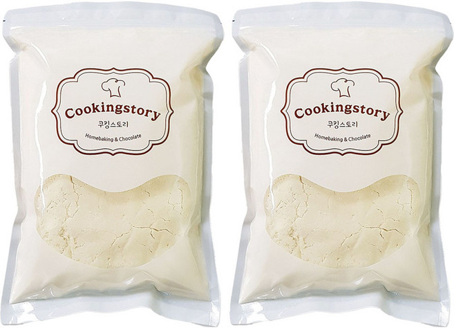 쿠킹스토리 와플 믹스, 1kg, 2개