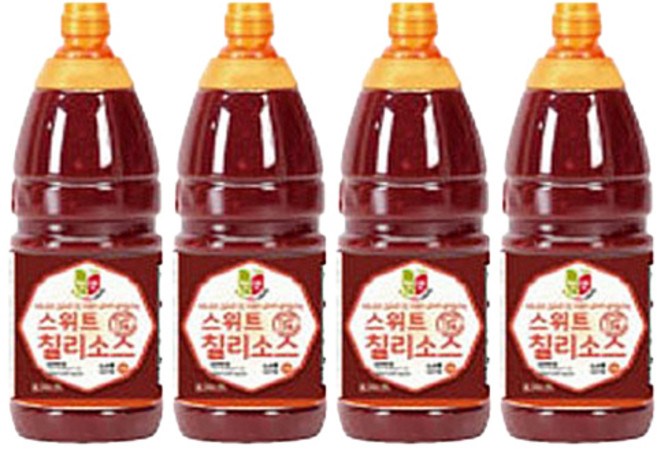 청우식품 스위트칠리소스, 2.1kg, 4개