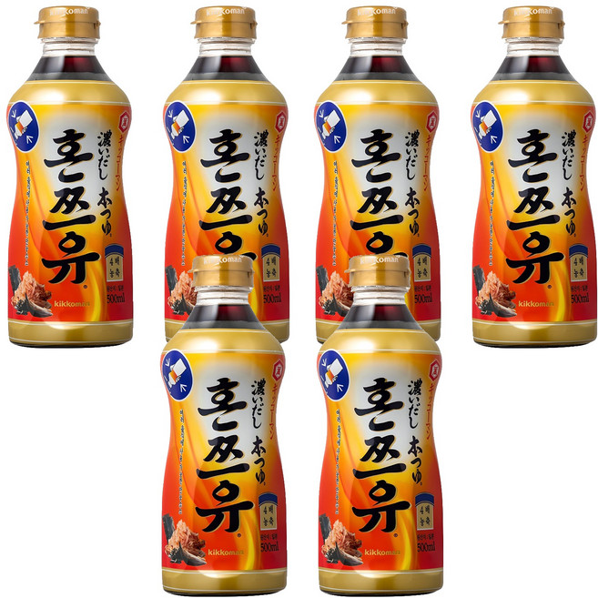 기꼬만 혼쯔유, 500ml, 6개