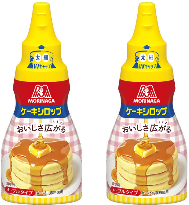 MORINAGA 森永 蛋糕糖漿, 200g, 2瓶