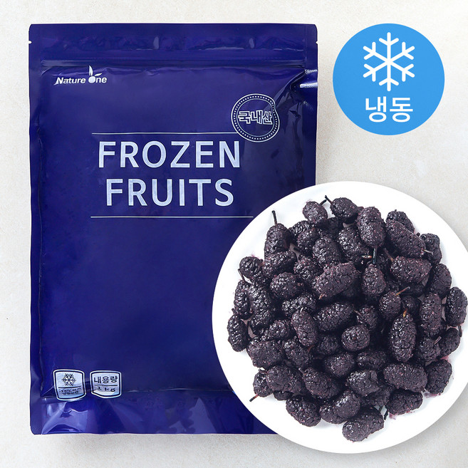 국산 오디 (냉동), 1kg, 1개