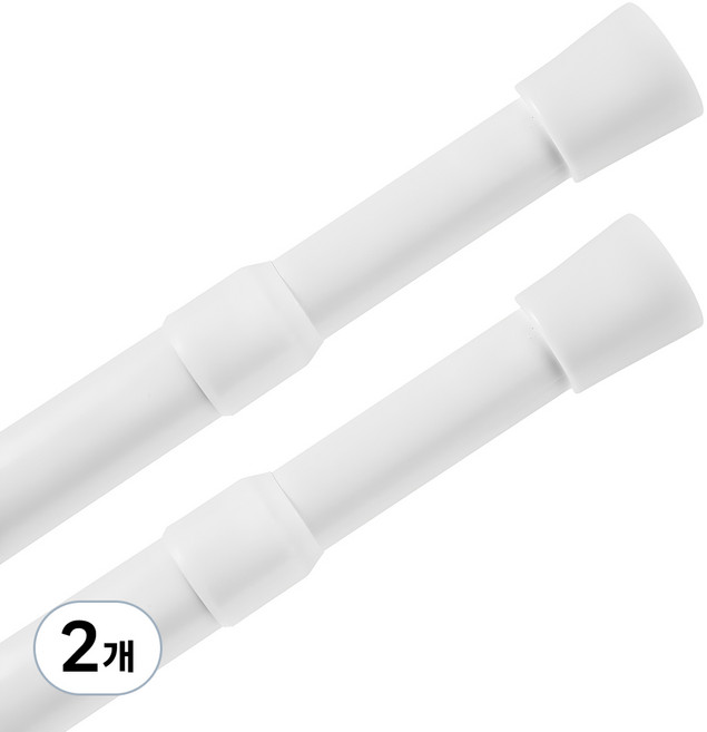 코멧 22mm 스프링식 압축봉 4호 70~120cm, 화이트
