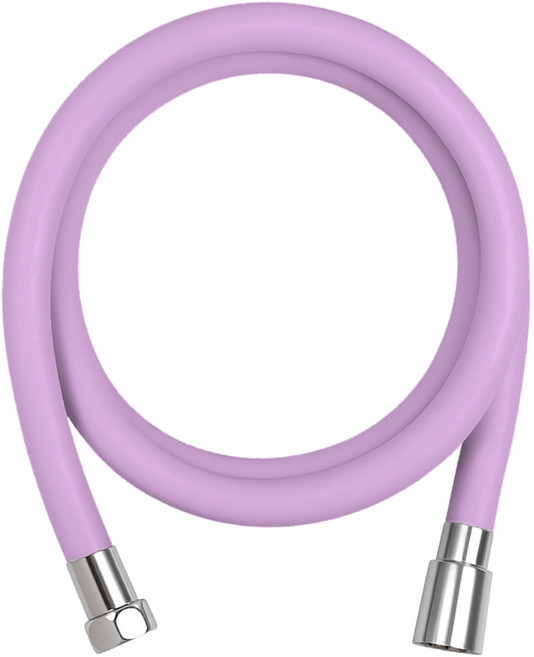 해피달링 리플랜 샤워기 호스, 2m, 라일락