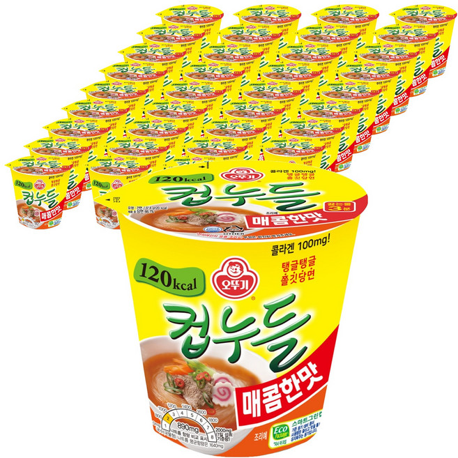 오뚜기 컵누들 매콤한맛 37.8g, 36개