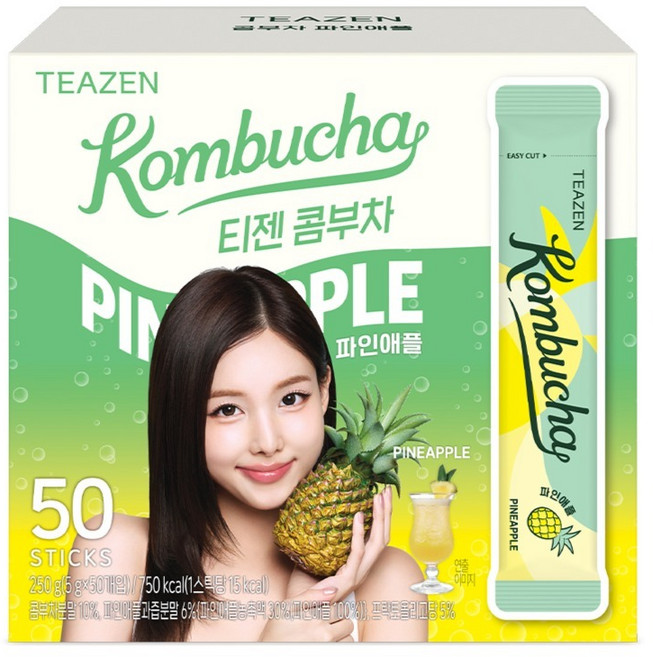티젠 콤부차 파인애플, 5g, 50개입, 1개