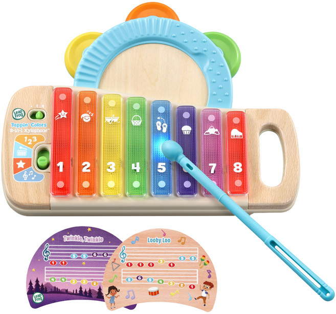 LeapFrog 跳跳蛙 彩虹木琴鈴鼓組, 多色, 1盒
