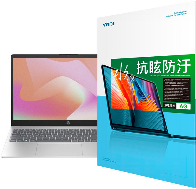 YADI 亞第 防眩抗反光16：9水之鏡保護貼 HP i3-1315U 15-fd0434TU專用 PF4HAG-W156, 1片