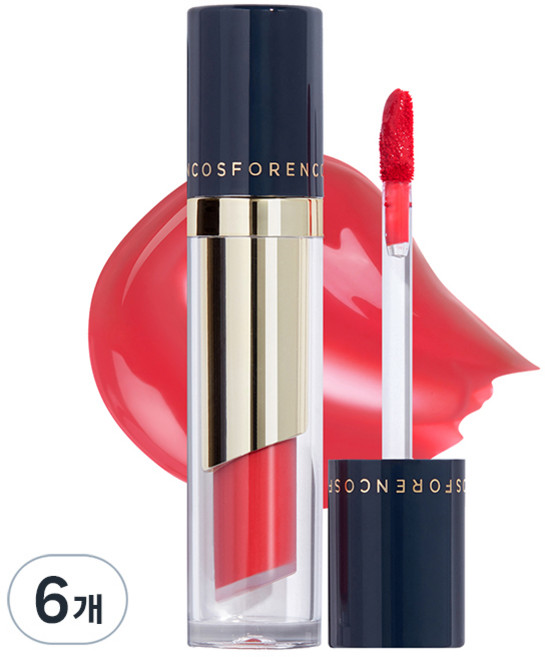 포렌코즈 타투 글래스 틴트, 04포피, 6개