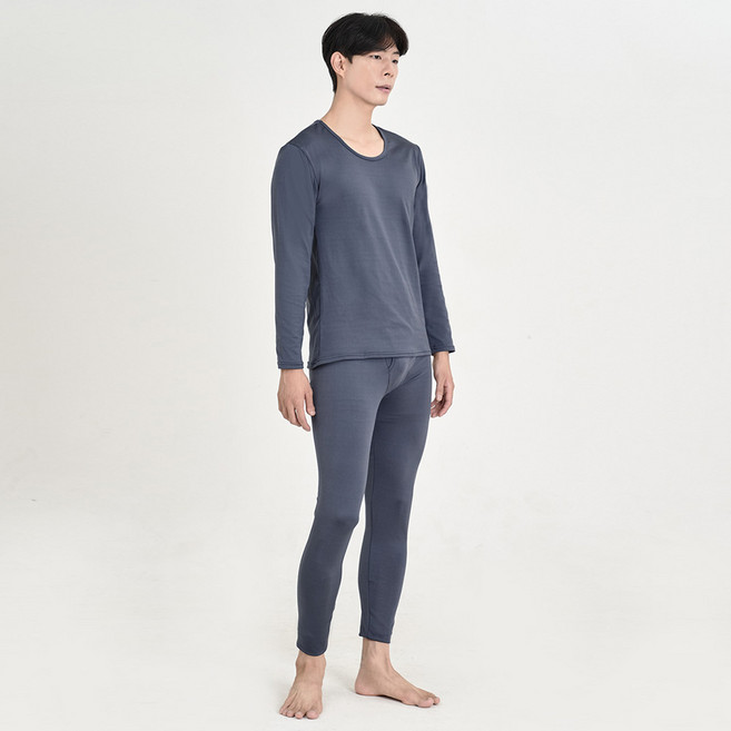 디노바시 남성용 소프트 기모 발열 내의