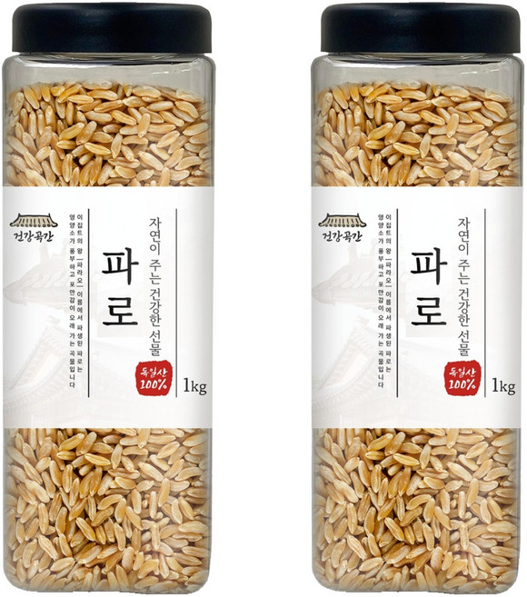 건강곡간 파로, 1kg, 2개