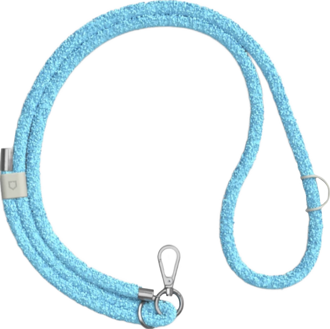 RHINOSHIELD 犀牛盾 編織背帶掛繩, 糖絲藍, 1條