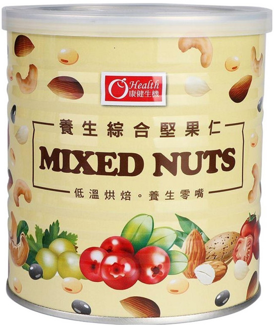 康健生機 養生綜合堅果仁 低溫烘焙 養生零嘴, 300g, 1罐