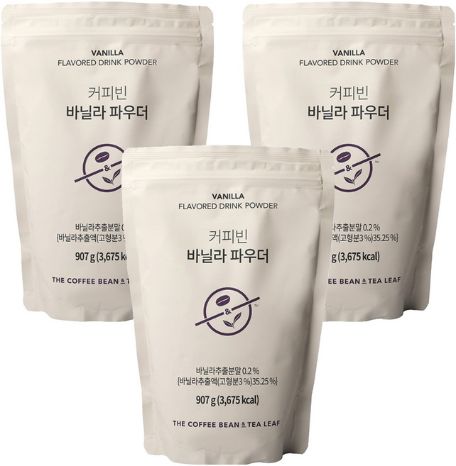 커피빈 바닐라 파우더, 907g, 1개입, 3개