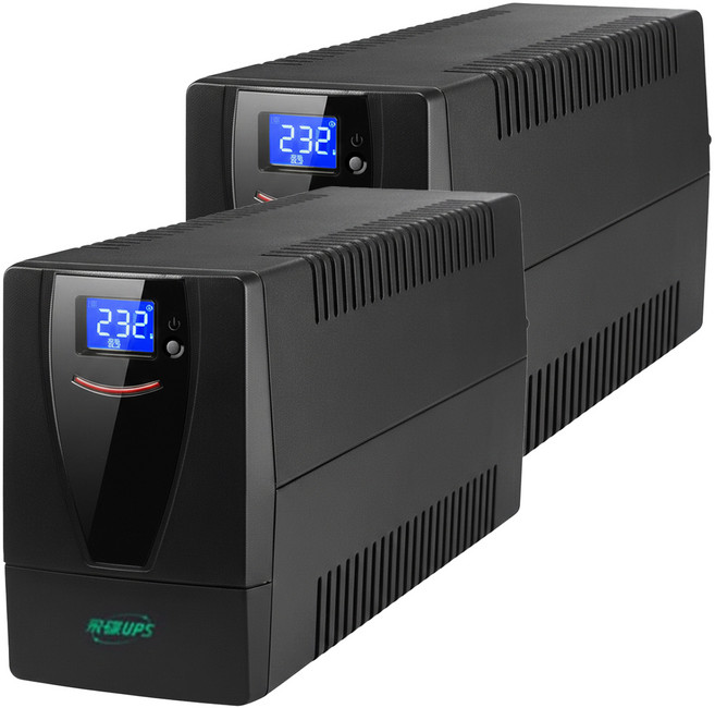 UPS 飛碟 1KVA 在線互動式UPS 含穩壓/USB監控軟體/觸碰式LCD翻頁/LCD自動休眠 TS10H, 2個