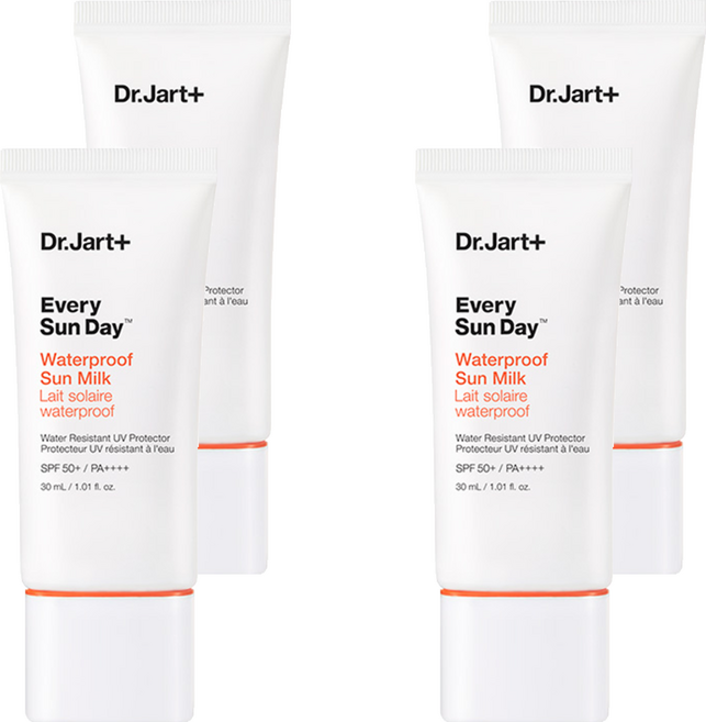 닥터자르트 에브리 선 데이 워터프루프 선 밀크 SPF50+ PA++++, 30ml, 4개