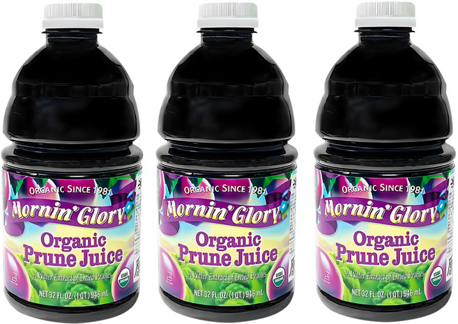 O'natural 歐納丘 Mornin’Glory 有機純黑棗汁, 946ml, 3瓶
