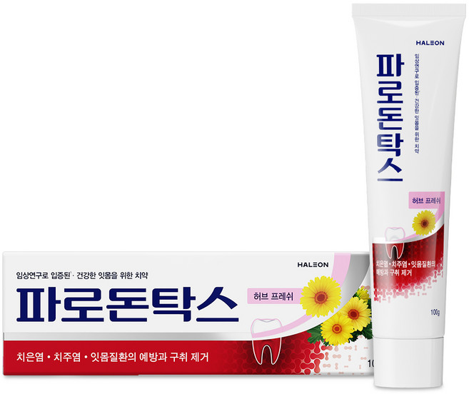 파로돈탁스 허브 프레쉬 치약, 100g, 1개