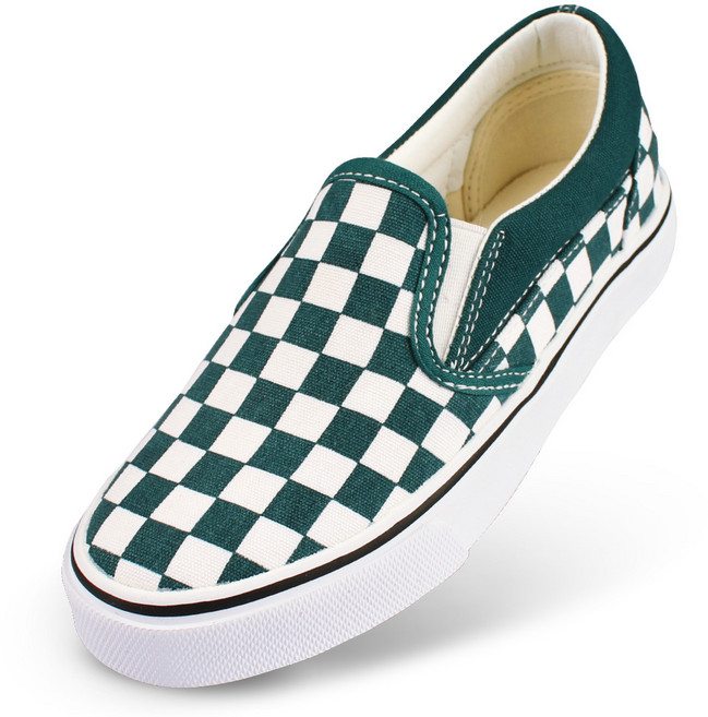 페이퍼플레인키즈 아동용 클래식 체크 슬립온 운동화