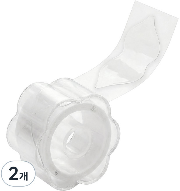 쿠말 자를 필요 없는 뒤꿈치 물집 방지 테이프 투명 30p, 2개