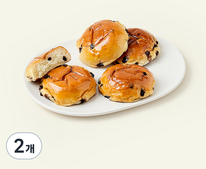 나폴레옹베이커리 초코칩모닝, 186g, 1개입, 2개