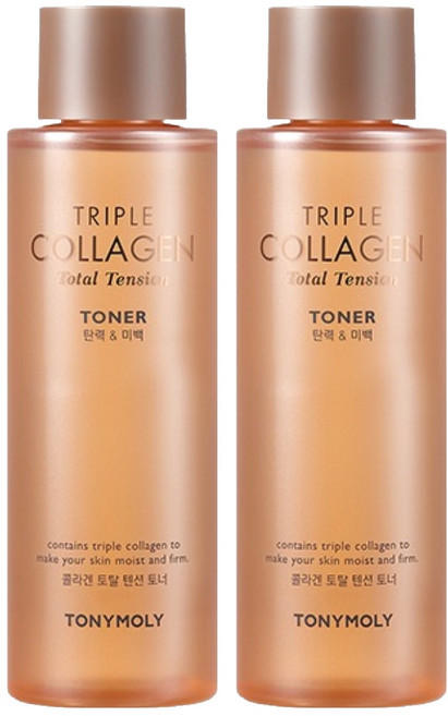 토니모리 트리플 콜라겐 토탈 텐션 토너, 2개, 200ml