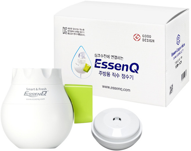 에센큐 수도꼭지 직결 올인원 정수기 WB 600 고객직접설치