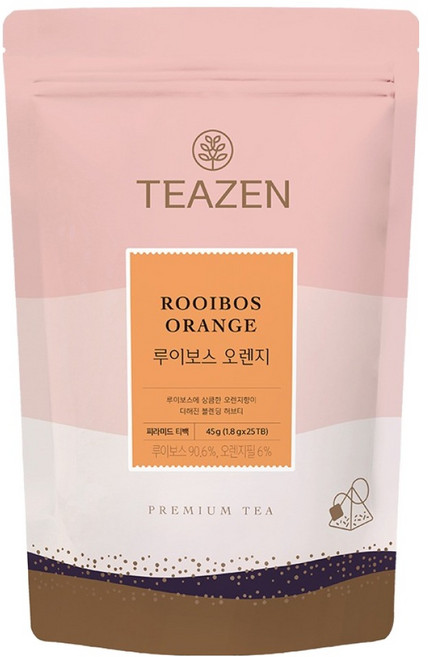 티젠 루이보스 오렌지, 1.8g, 25개입, 1개