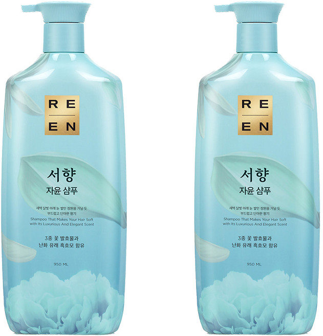 리엔 서향 샴푸, 950ml, 2개