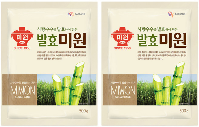 미원 발효, 500g, 2개