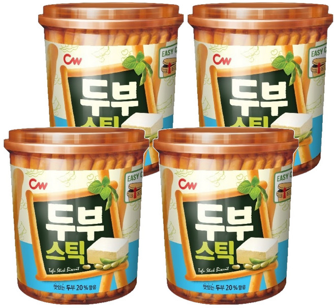 청우식품 두부스틱, 220g, 4개