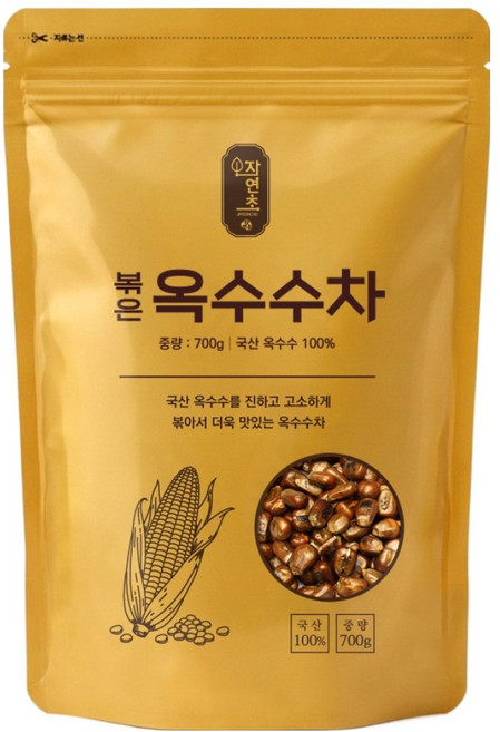 자연초 볶은 옥수수차, 700g, 1개입, 1개